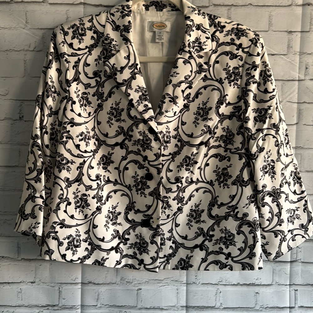 Talbots Silk Jacket Sz 12